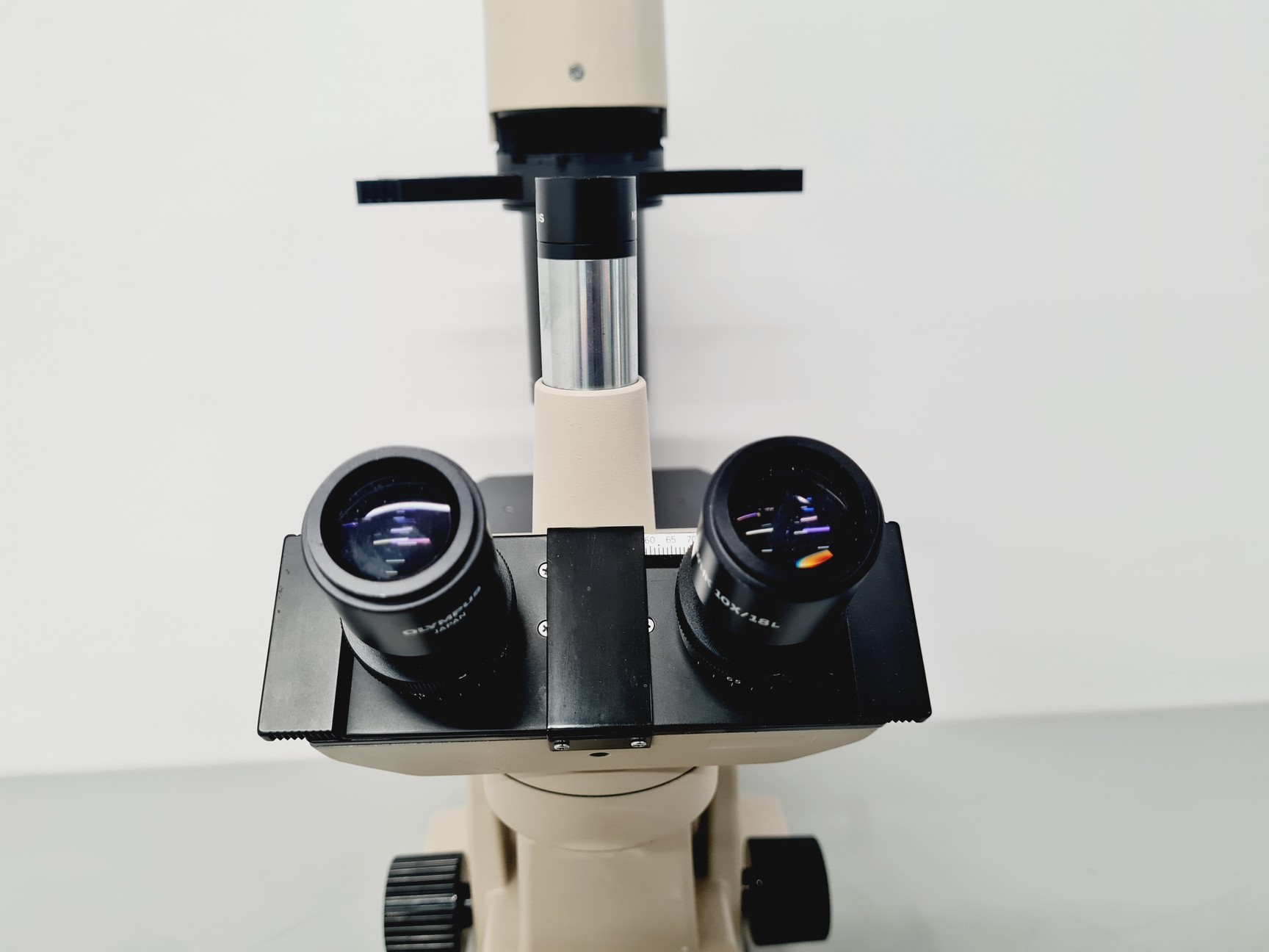 Image of Olympus CK 2 Microscope w/ 4 x Objectives Lab