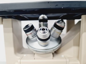 Thumbnail image of Olympus CK 2 Microscope w/ 4 x Objectives Lab