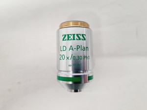 Thumbnail image of Carl Zeiss Axiovert 40 CFL Microscope w/ 4 x Objectives Lab