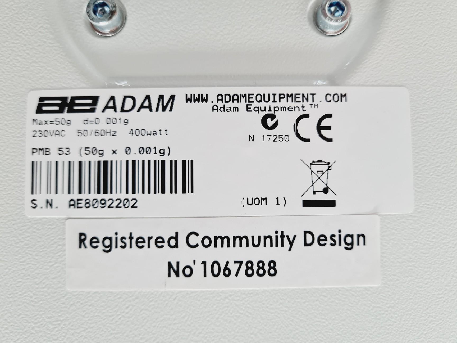 Image of AE Adam PMB 53 Moisture Balance 