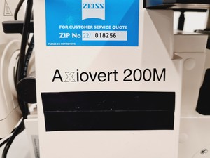 Thumbnail image of Carl Zeiss Axiovert 200M with 4 x Objectives 
