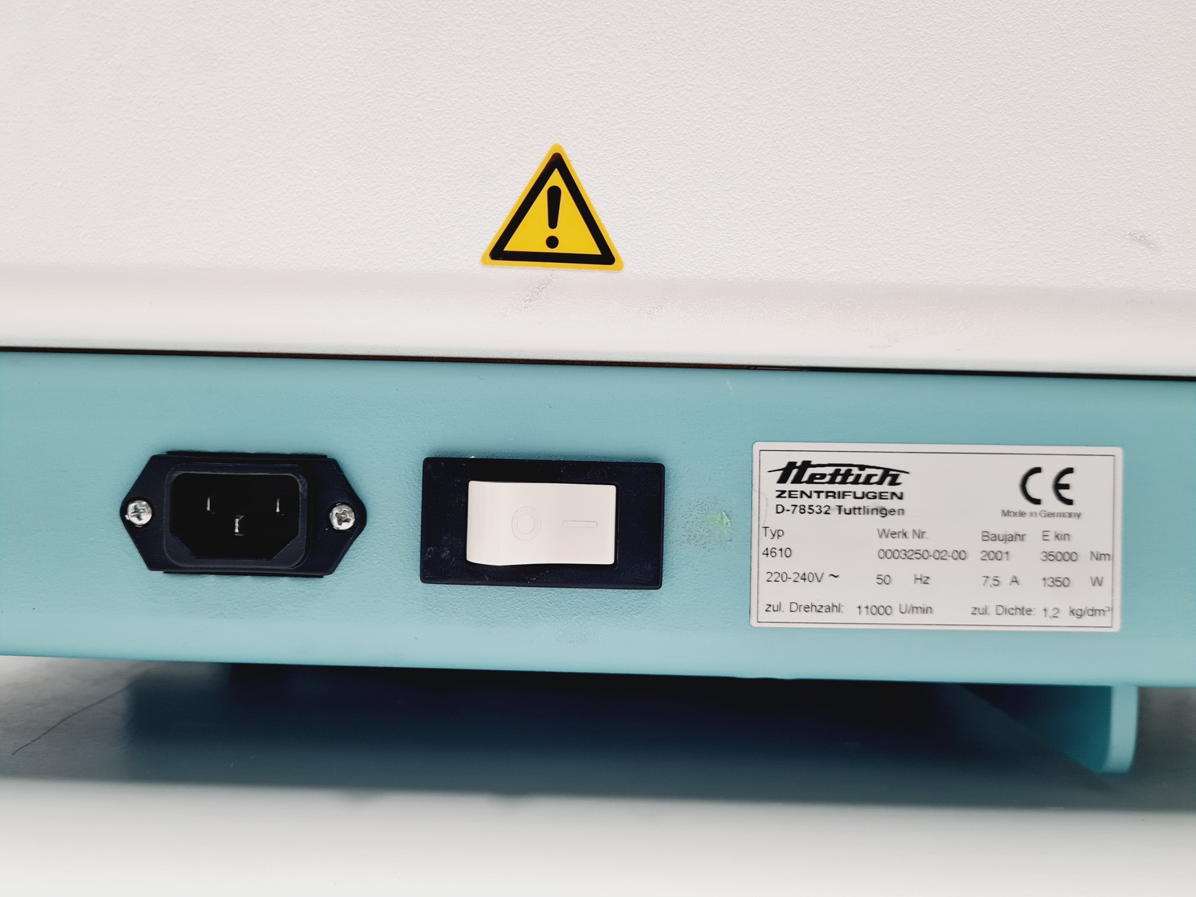 Image of Hettich Rotina 46 R 4610 Centrifuge