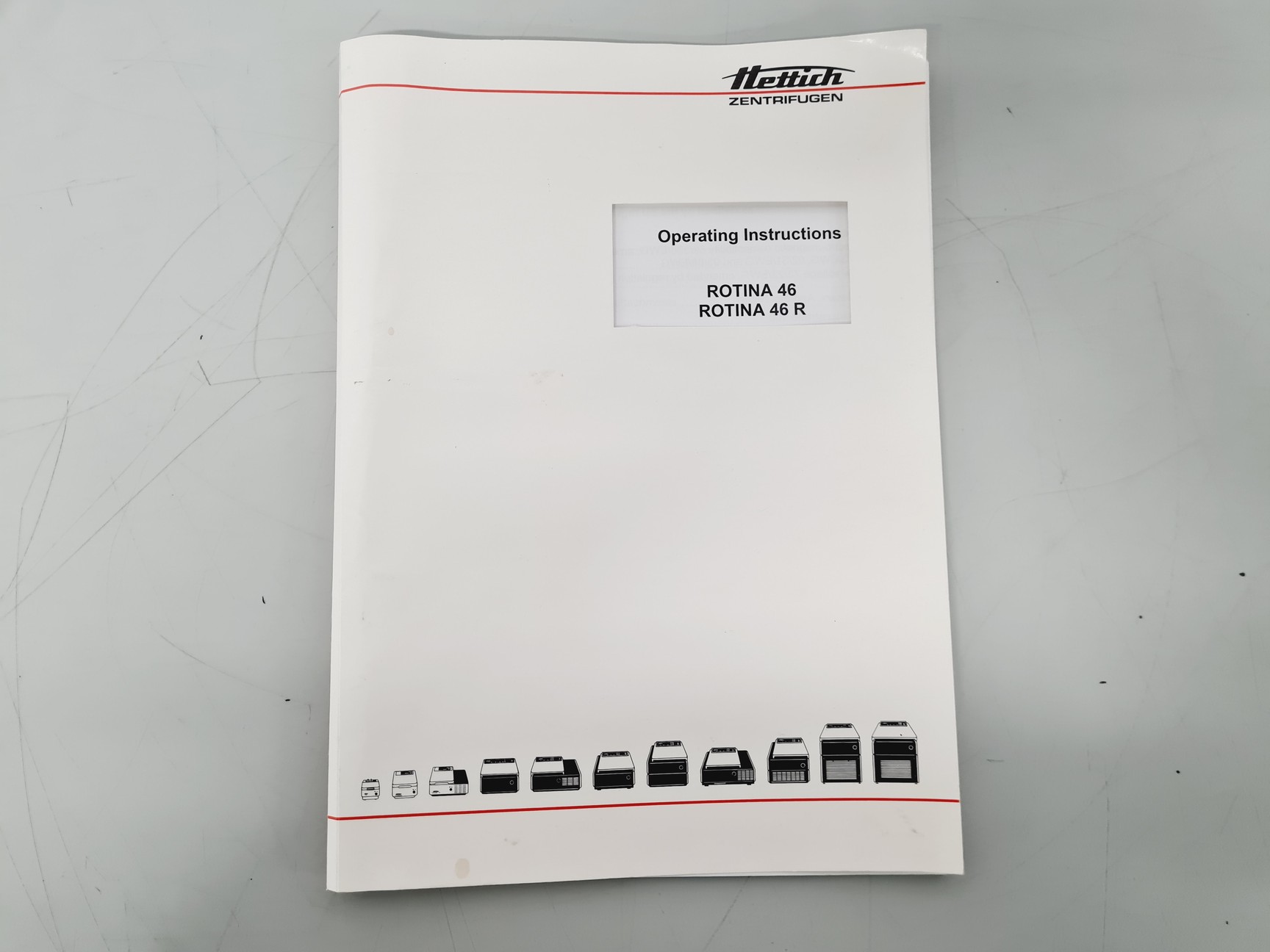 Image of Hettich Rotina 46 R 4610 Centrifuge