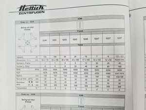 Thumbnail image of Hettich Rotina 46 R 4610 Centrifuge