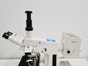 Thumbnail image of Zeiss Axioskop EL-Einsatz with 4 Objectives