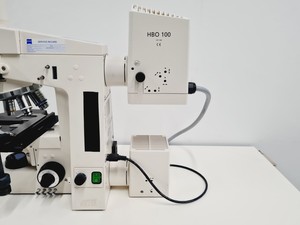 Thumbnail image of Zeiss Axioskop EL-Einsatz with 4 Objectives