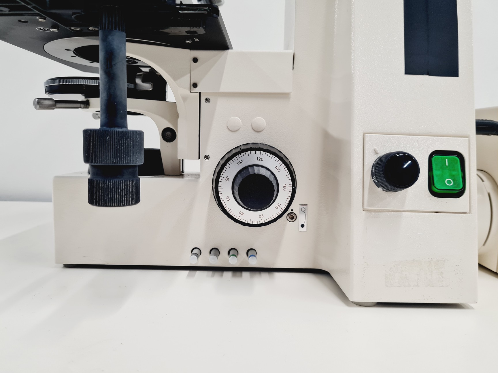Image of Zeiss Axioskop EL-Einsatz with 4 Objectives