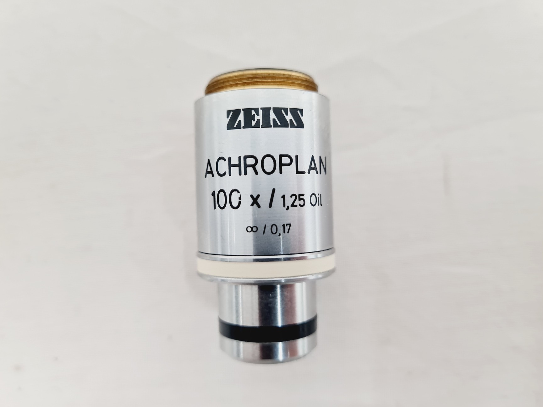 Image of Zeiss Axioskop EL-Einsatz with 4 Objectives