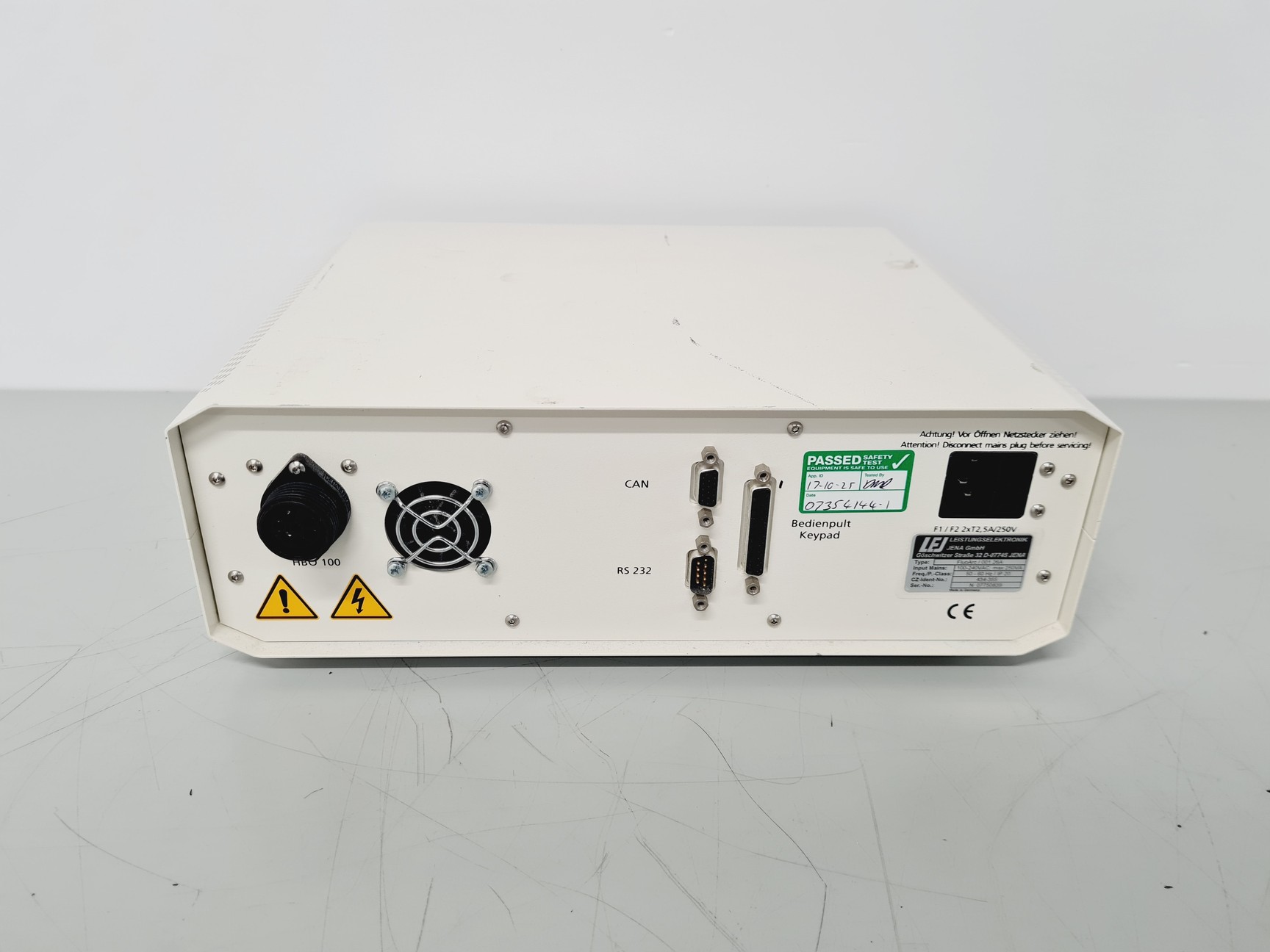 Image of Zeiss Axioskop EL-Einsatz with 4 Objectives