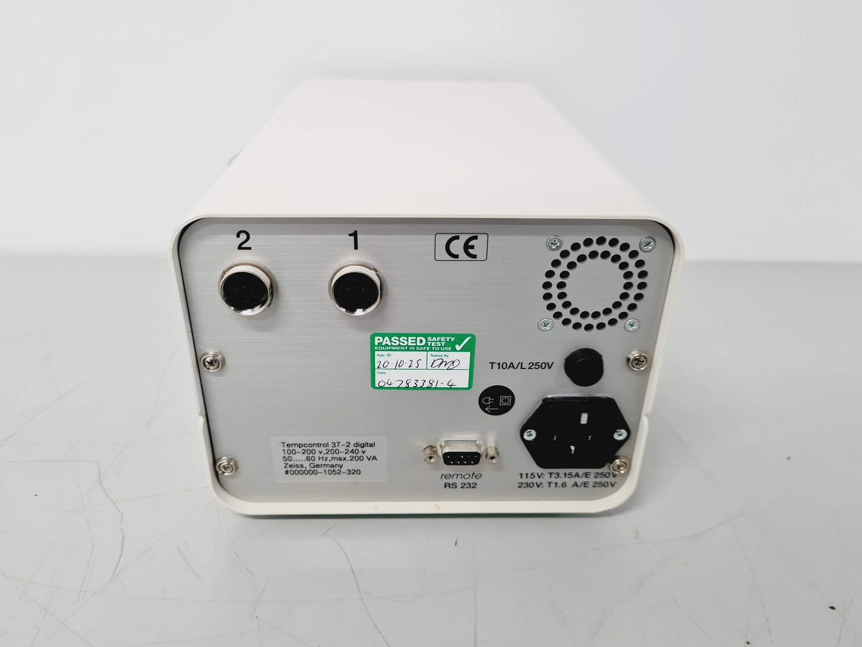 Image of Zeiss CTI 3700 Controller with TempControl 37-2, Heating Unit & CO2 Conroller