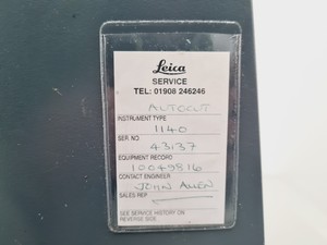 Thumbnail image of Leica Autocut 1140 Microtome