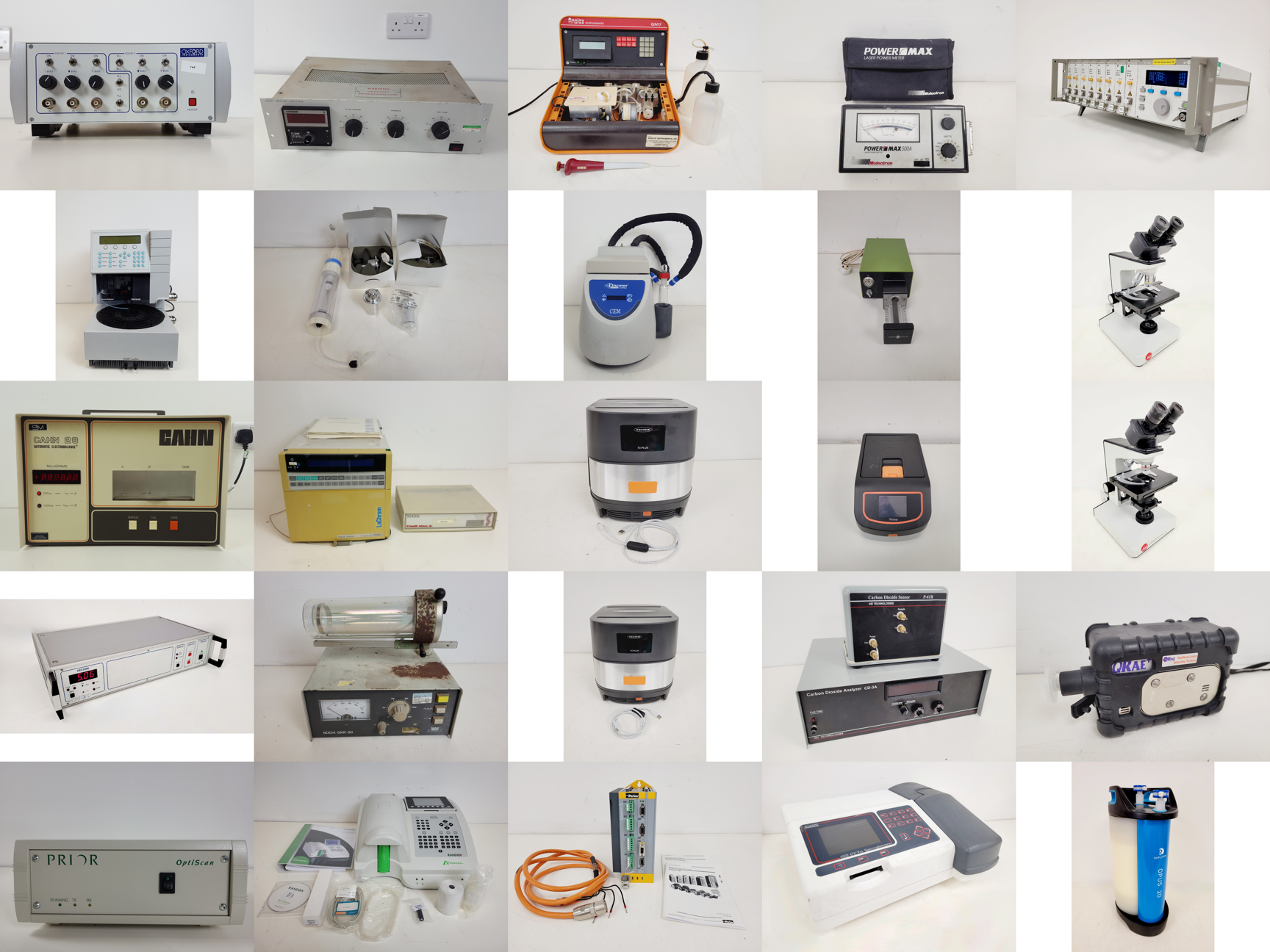 Image of Mixed Job Lot of Laboratory Equipment- Oxford, Jenway, Techne, CEM, Leitz, Buchi