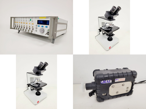 Thumbnail image of Mixed Job Lot of Laboratory Equipment- Oxford, Jenway, Techne, CEM, Leitz, Buchi