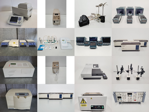 Thumbnail image of Mixed Job Lot of Laboratory Equipment - Biotek, Bibby, Beckman, Eppendorf, Axon