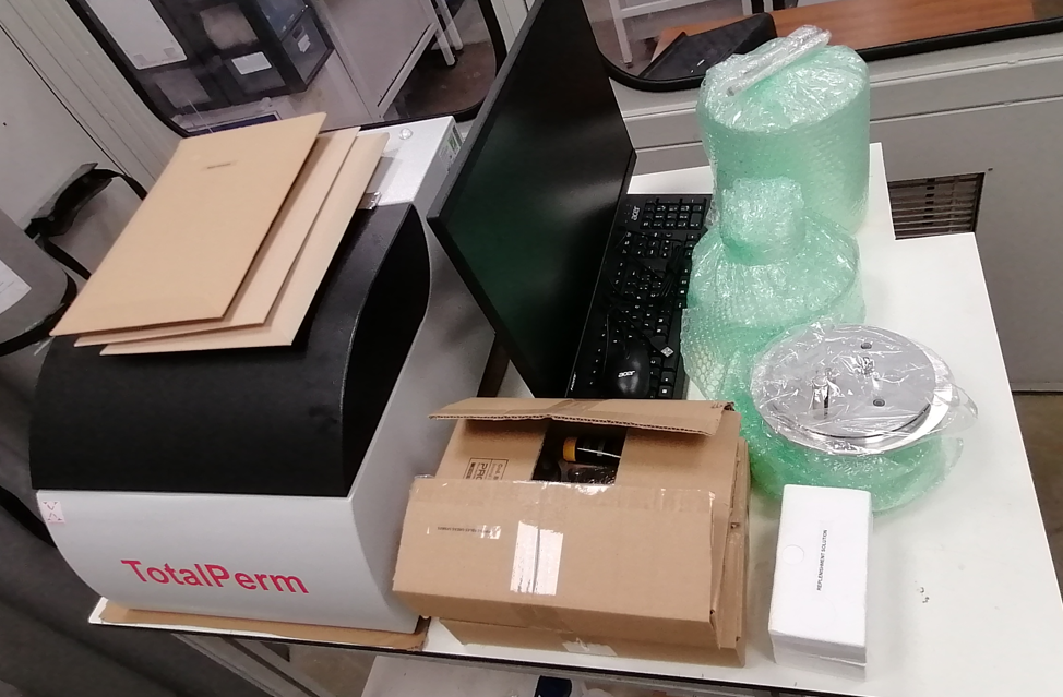 Image of PermTech TotalPerm and PermeH2 Gas Permeability Analysis System