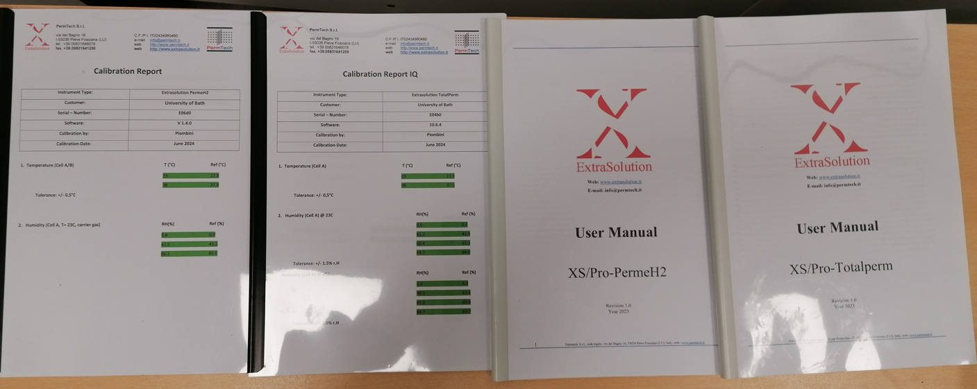 Image of PermTech TotalPerm and PermeH2 Gas Permeability Analysis System