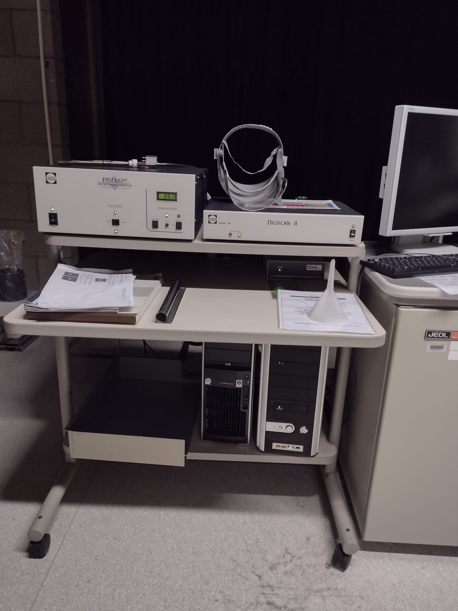 Image of JEOL JEM-2100F Transmission Electron Microscope System (2009) TEM Lab