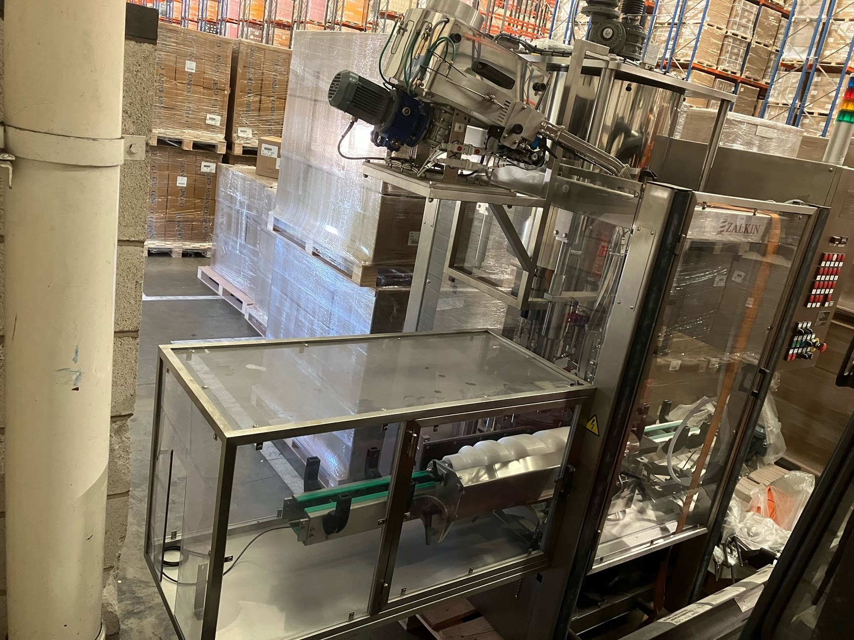 Image of Zalkin CA 4/300 Automatic Capping Machine - Spares/Repair 