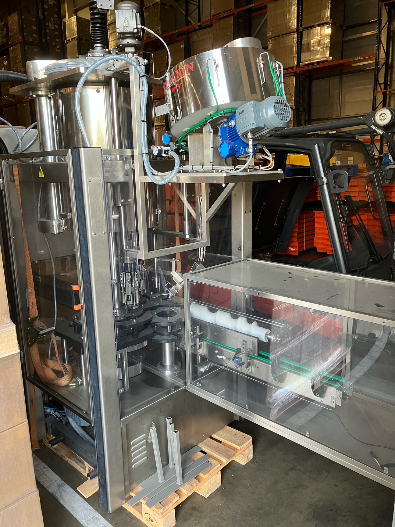 Image of Zalkin CA 4/300 Automatic Capping Machine - Spares/Repair 