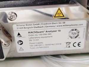 Thumbnail image of Miltenyi Biotech MACSQuant Analyser 10