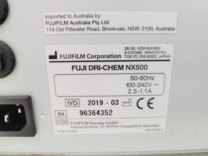 Thumbnail image of FUJIFILM Dri-Chem NX500 Clinical Dry‑Chemistry Analyser Lab