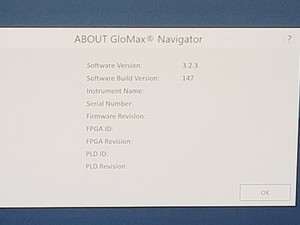 Thumbnail image of Promega GloMax Navigator GM2010 (2021) Lab