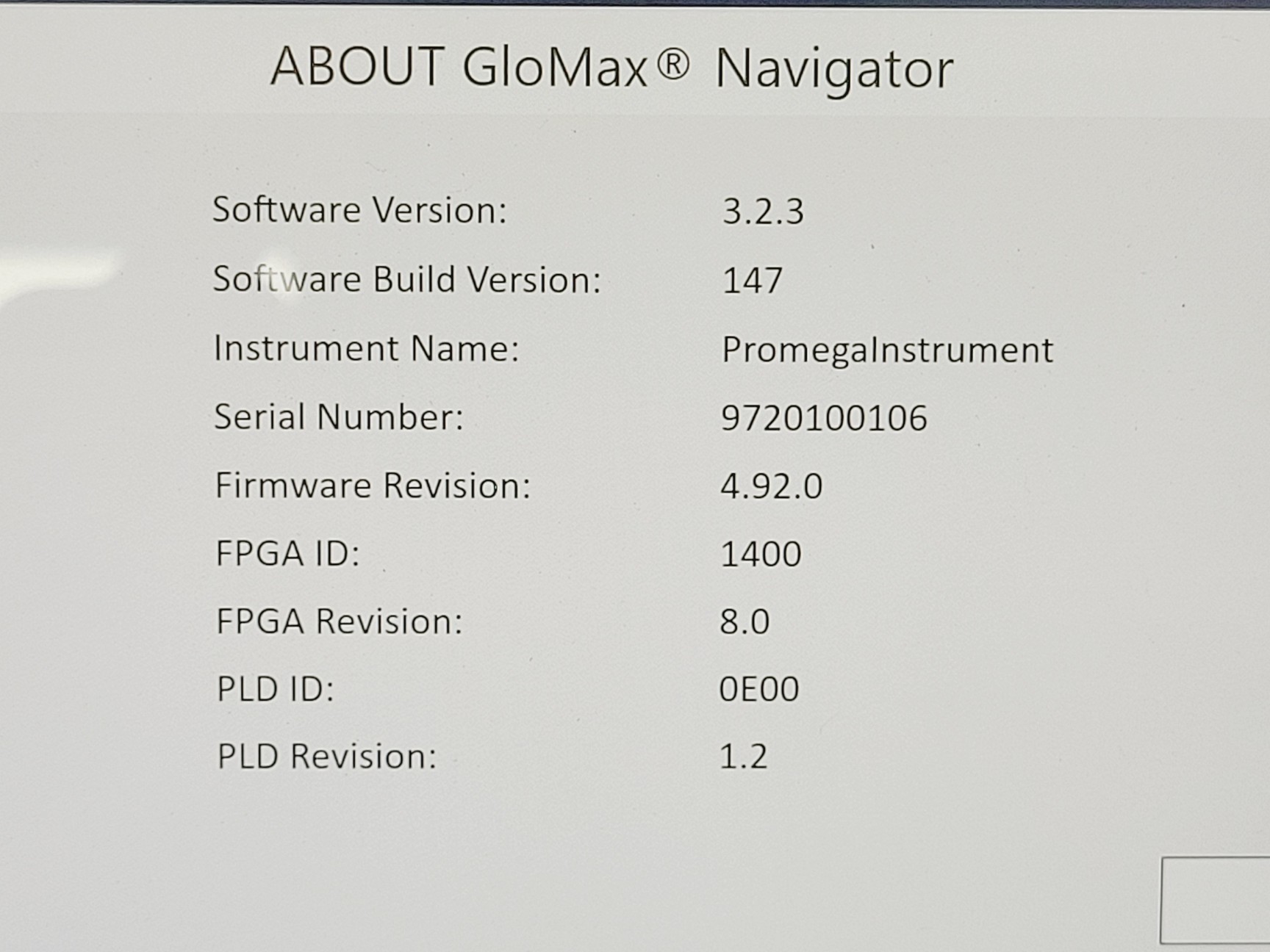 Image of Promega GloMax Navigator GM2010 (2021) Lab