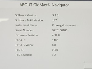 Thumbnail image of Promega GloMax Navigator GM2010 Lab