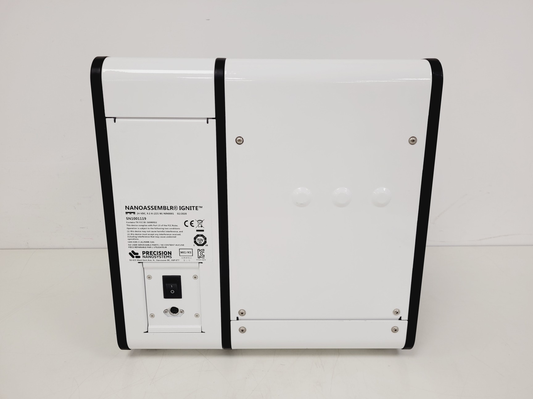 Image of Precision Nanosystems NanoAssemblr Ignite Nanoparticle Formulation System Lab