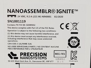 Thumbnail image of Precision Nanosystems NanoAssemblr Ignite Nanoparticle Formulation System Lab