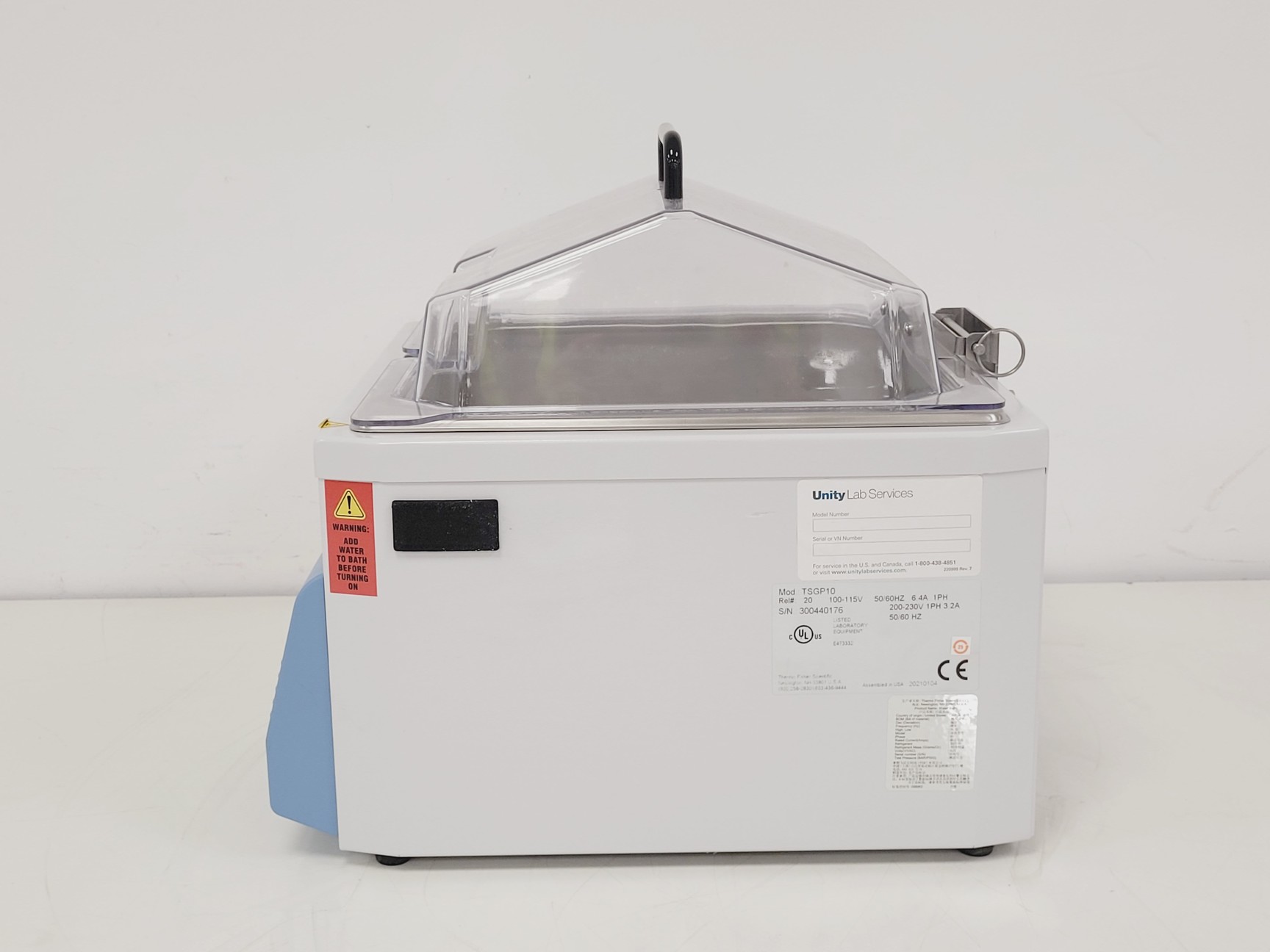 Image of Thermo Scientific Precision GP 10 with Bath Beads (2021) Lab