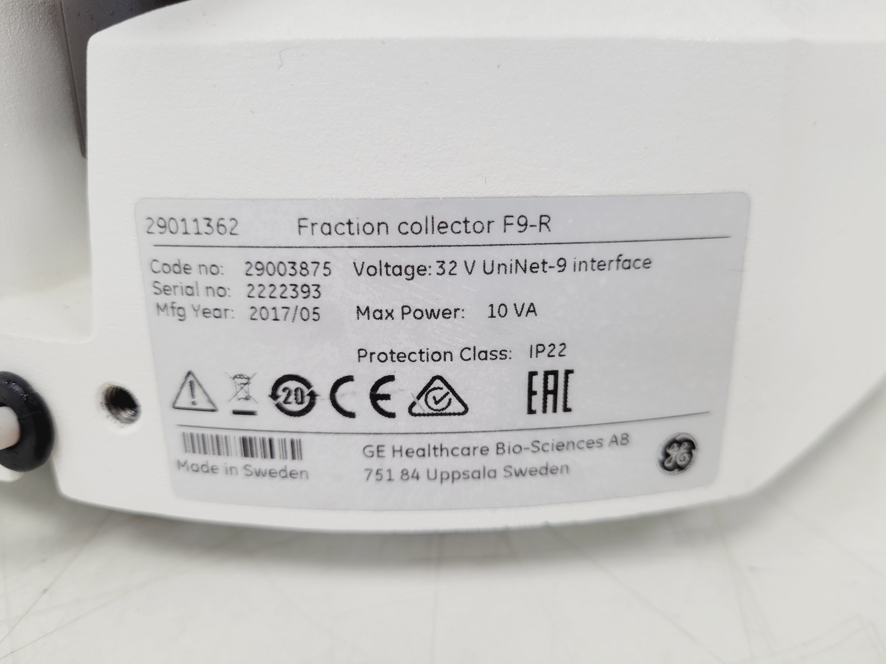 Image of GE Healthcare F9-R Fraction Collector Lab