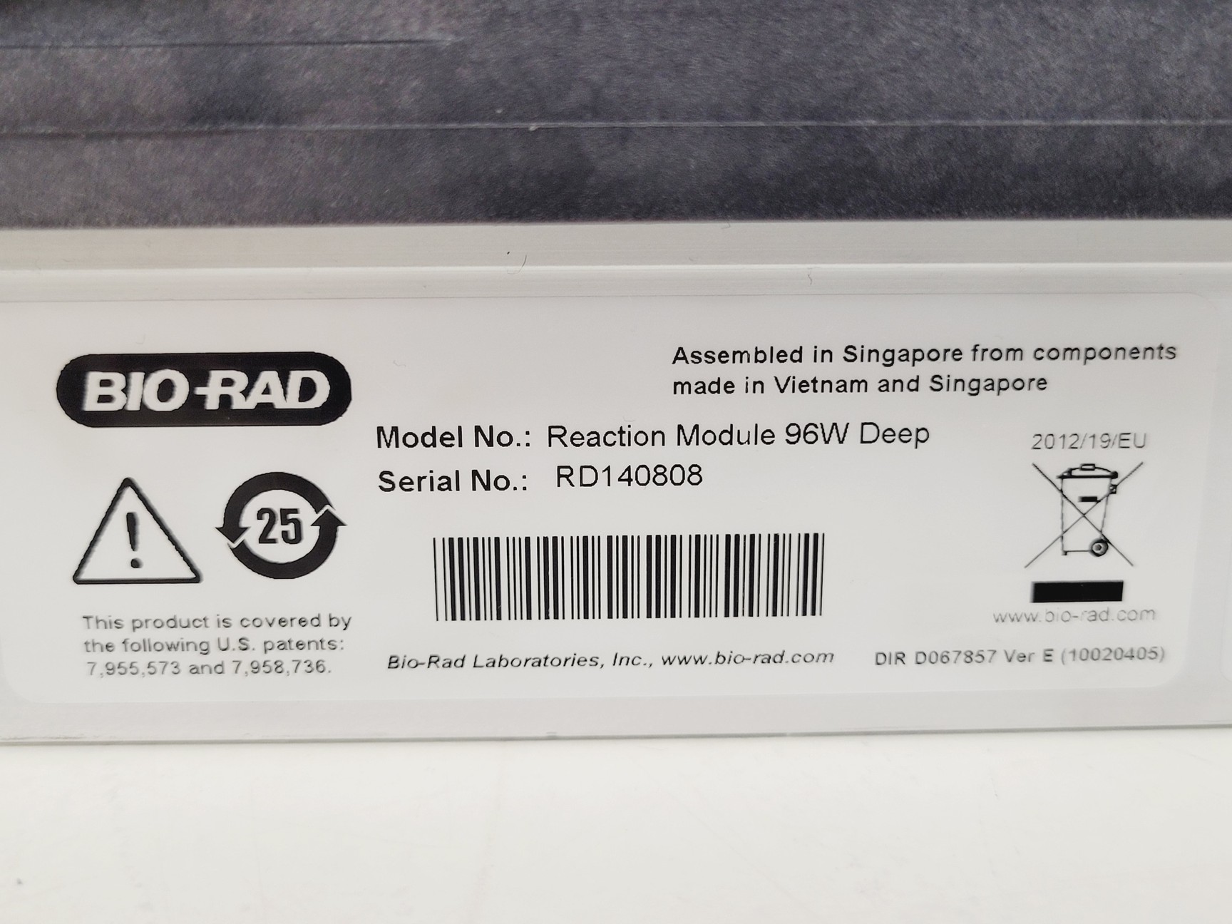 Image of Bio-Rad C1000 Touch Thermal Cycler Lab