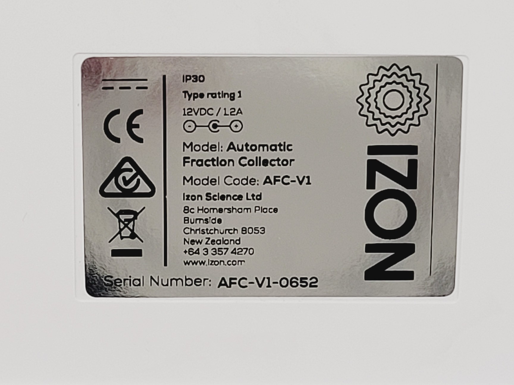 Image of Izon AFC-V1 Automatic Fraction Collector Lab