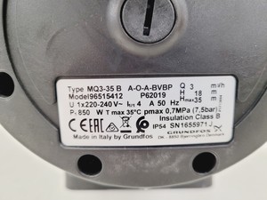 Thumbnail image of Grundfos Milli-Q MQ 35 All-In-One Pressure Booster Pump
