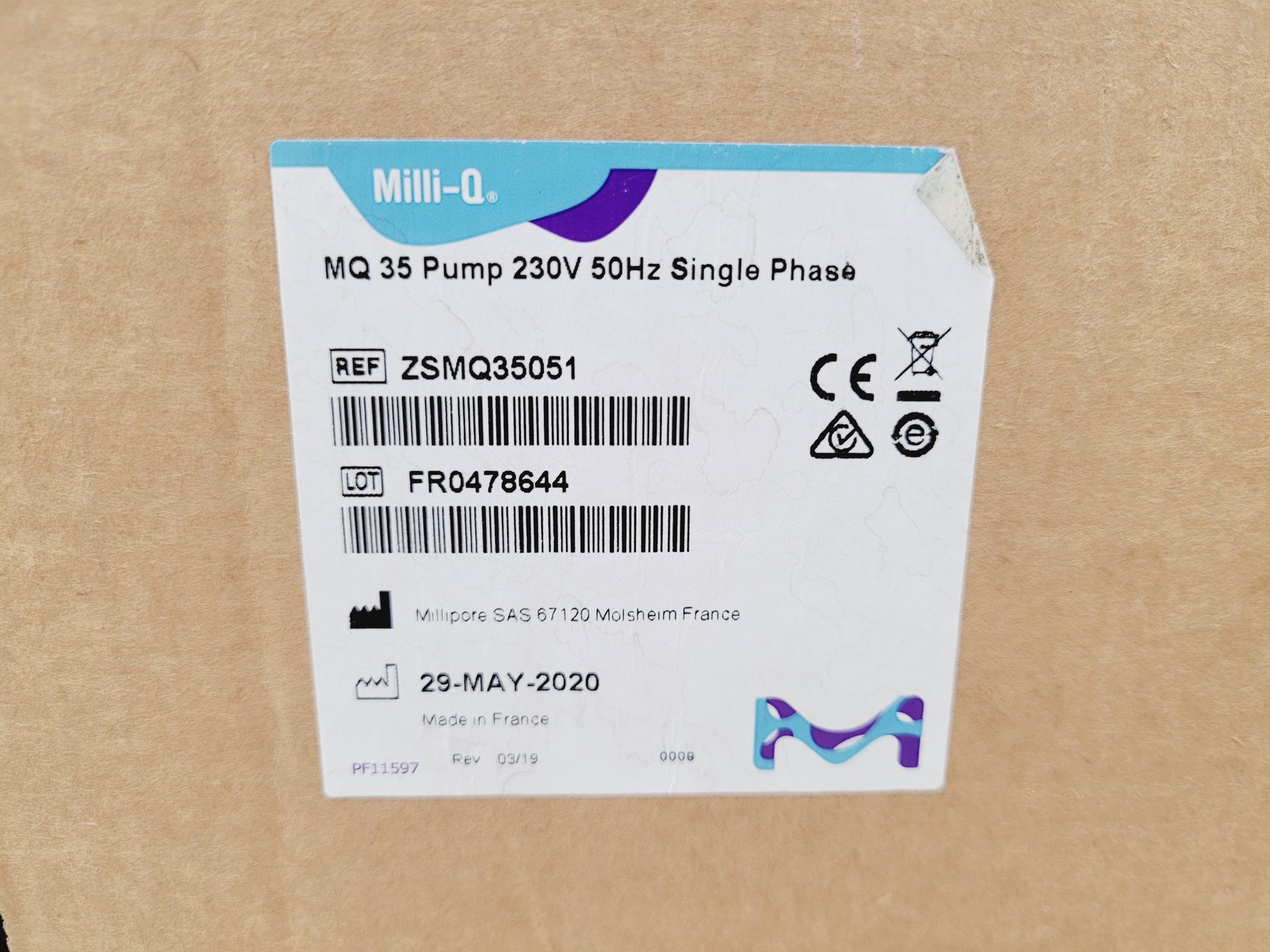 Image of Grundfos Milli-Q MQ 35 All-In-One Pressure Booster Pump