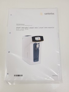 Thumbnail image of Sartorius Arium Mini Model H20-MA-UV-T Water Purification System Lab