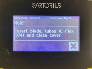 Thumbnail image of Sartorius Biowelder TC Sterile Welding Device