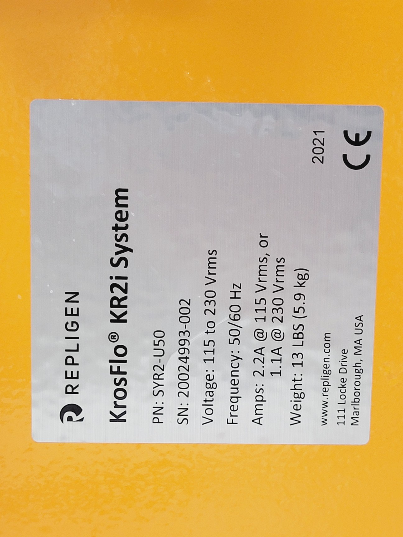 Image of Spectrum Labs KrosFlo TFF System KR2i Peristaltic Pump Spares/Repair Lab