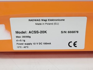 Thumbnail image of Spectrum Labs KrosFlo TFF System KR2i Peristaltic Pump w/ ACSS-20K Balance