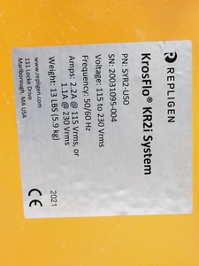 Thumbnail image of Spectrum Labs KrosFlo TFF System KR2i Peristaltic Pump w/ ACSS-20K Balance