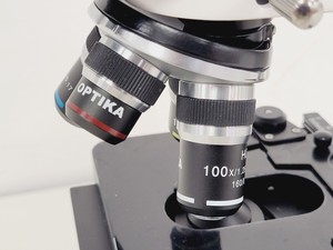 Thumbnail image of VWR BL124A Brightfield Microscope 4 x Optika Objectives 4/10/40/100x Lab