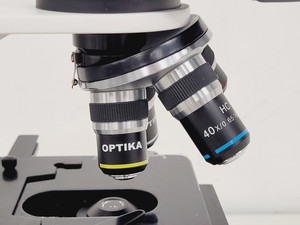 Thumbnail image of VWR BL124A Brightfield Microscope 4 x Optika Objectives 4/10/40/100x Lab