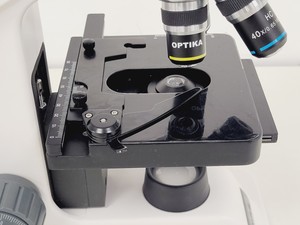 Thumbnail image of VWR BL124A Brightfield Microscope 4 x Optika Objectives 4/10/40/100x Lab