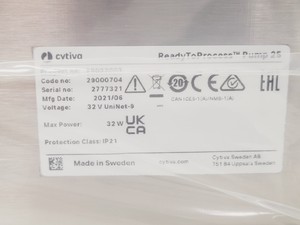 Thumbnail image of New Cytiva ReadyToProcess Pump25 Lab