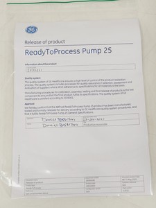 Thumbnail image of New Cytiva ReadyToProcess Pump25 Lab