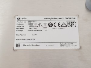 Thumbnail image of Cytiva 29044081 ReadyToProcess CBCU Unit for WAVE 25 Bioreactor System Lab 