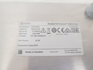 Thumbnail image of New Cytiva 29044081 ReadyToProcess CBCU Unit for WAVE 25 Bioreactor System Lab