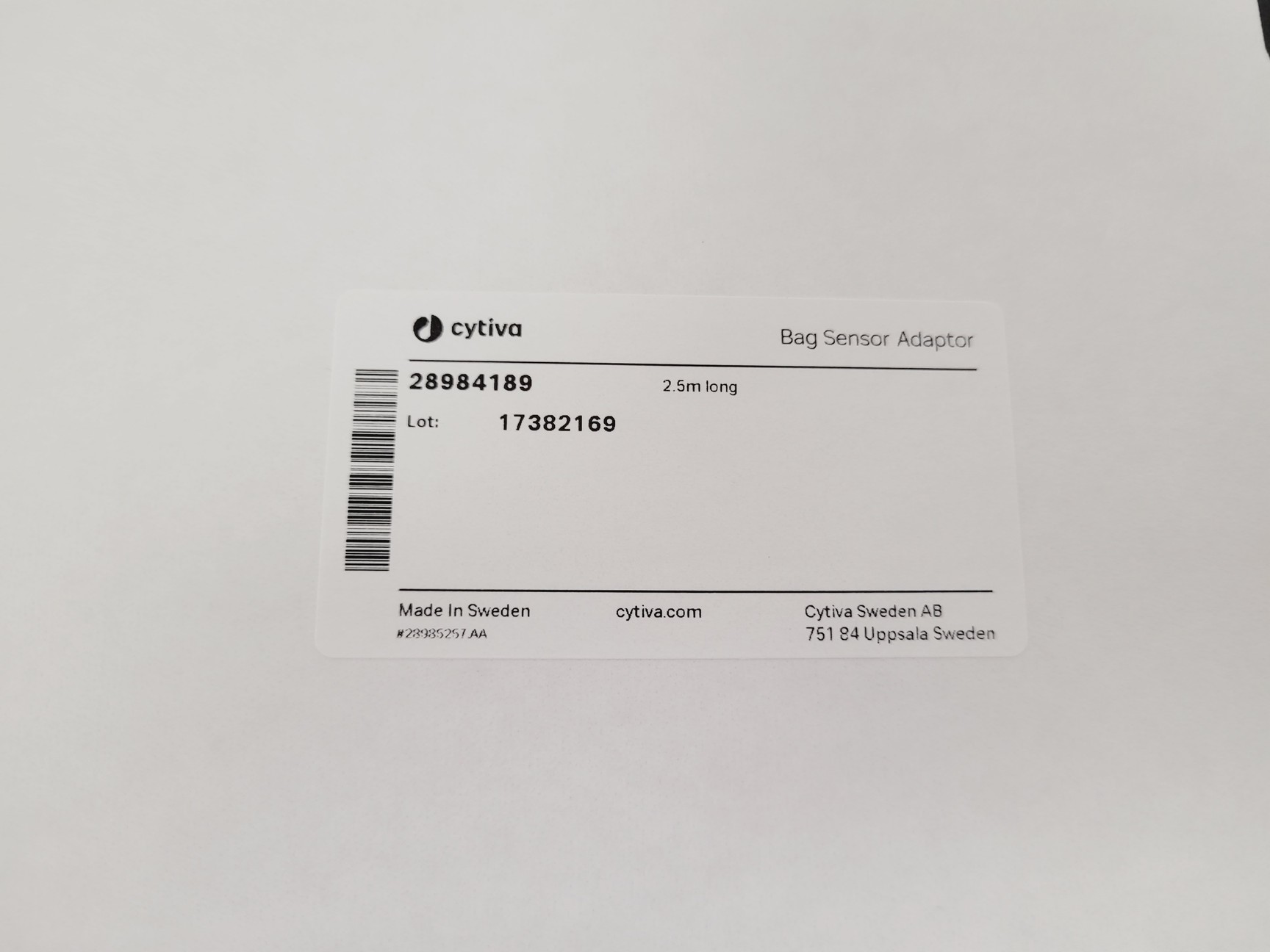 Image of New Cytiva 29044081 ReadyToProcess CBCU Unit for WAVE 25 Bioreactor System Lab