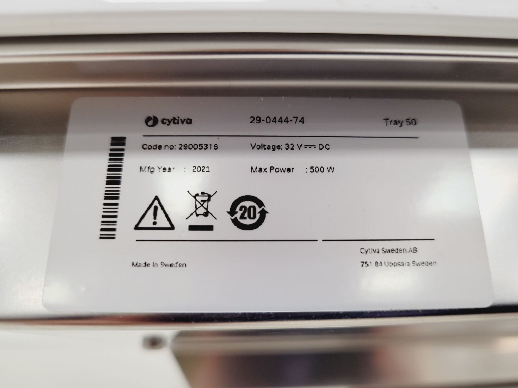 Image of Cytiva ReadyToProcess WAVE 25 w/ Tray 50, Pump25, CBCU Software, System Lab